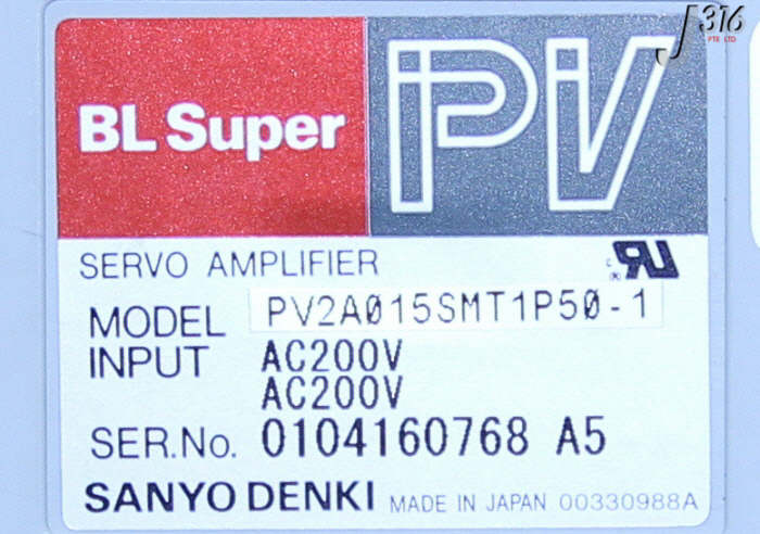 5584 SANYO DENKI BL SUPER SERVO AMP W/DEVICENET, 0190-12138